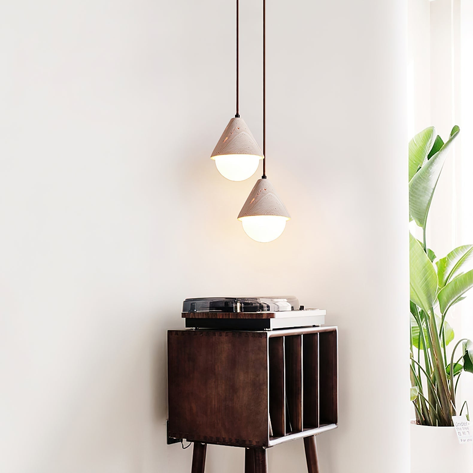 Alosim Travertijn Hanglamp