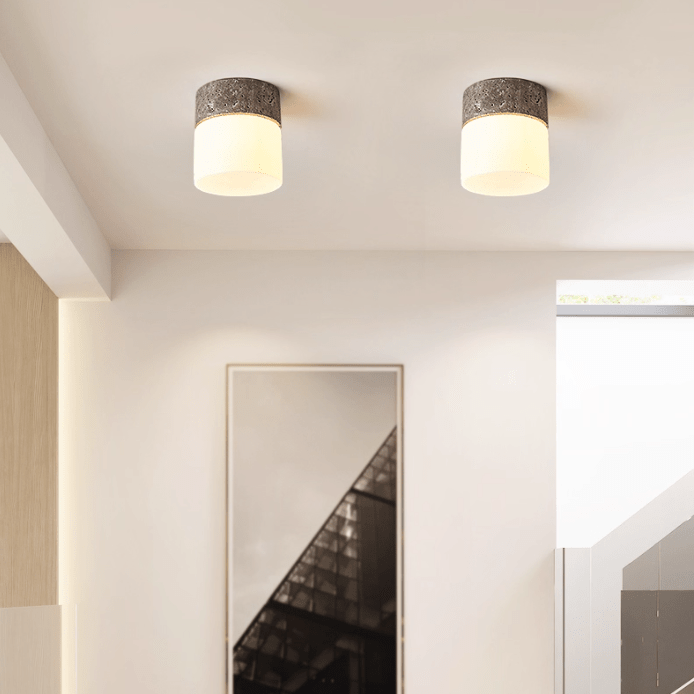 Tuppio Travertijnen Plafondlamp