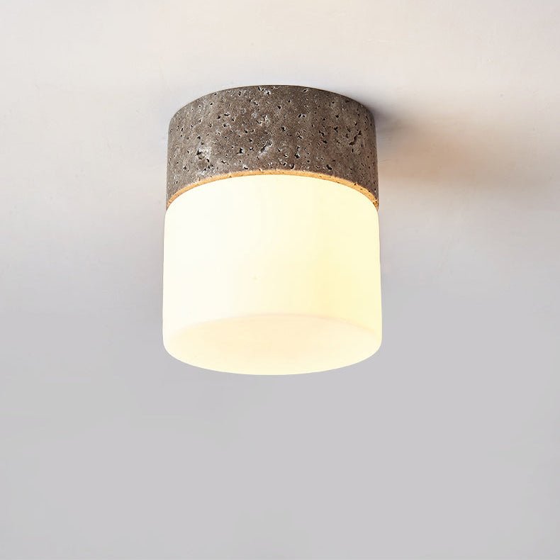 Tuppio Travertijnen Plafondlamp