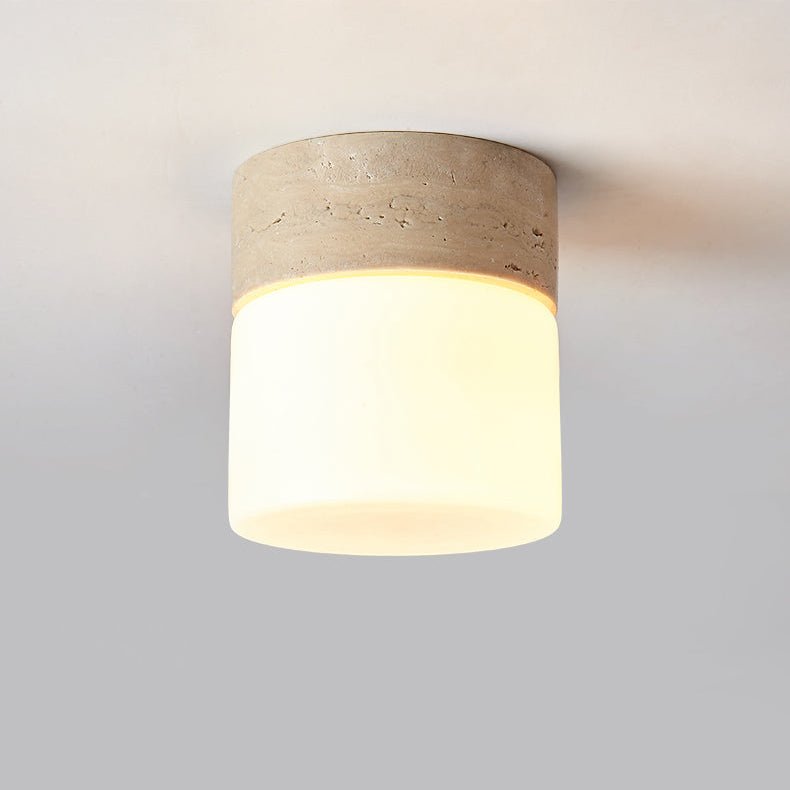 Tuppio Travertijnen Plafondlamp