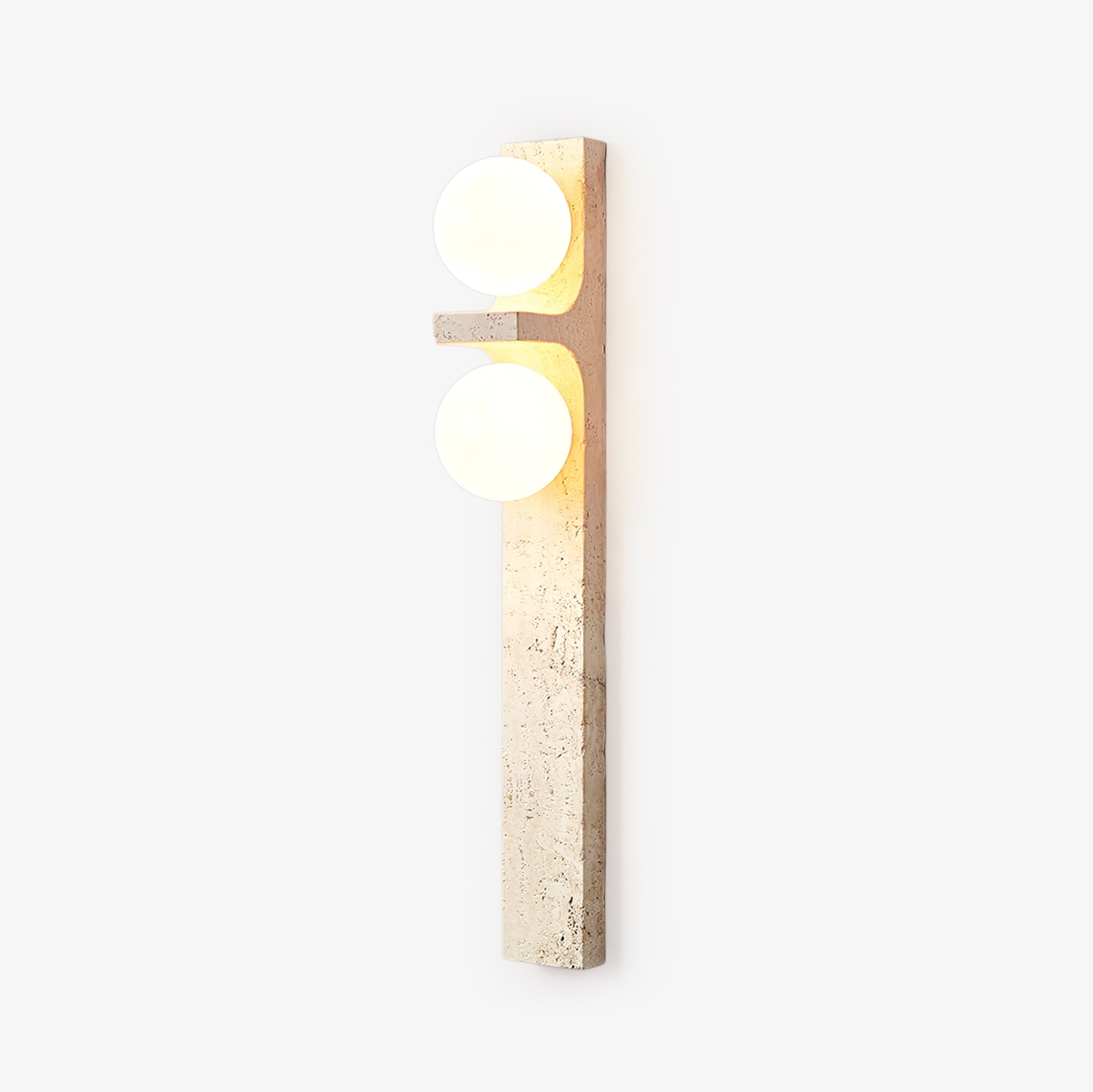 Asencis Natuursteen Wandlamp