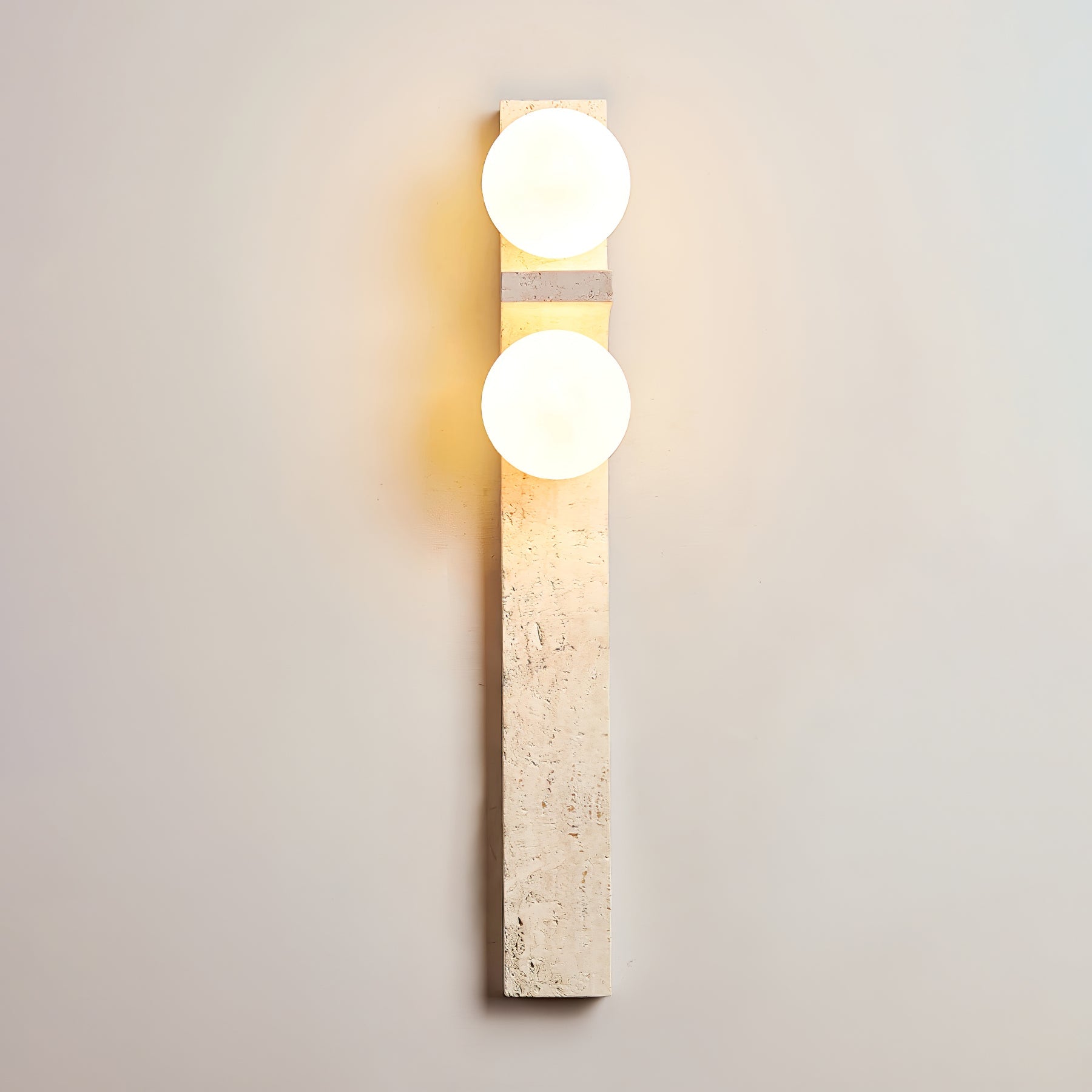Asencis Natuursteen Wandlamp
