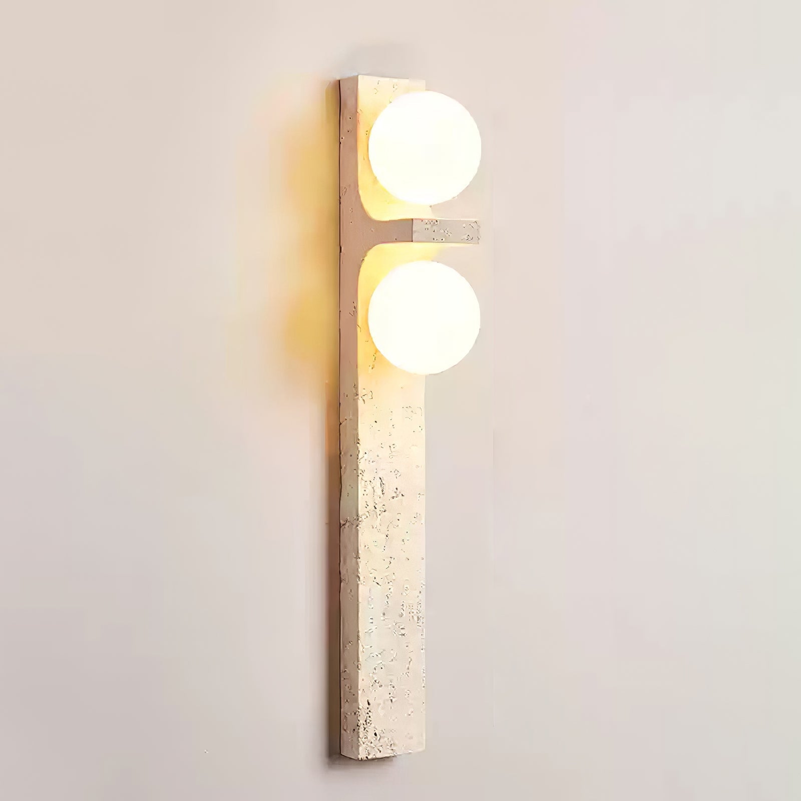 Asencis Natuursteen Wandlamp