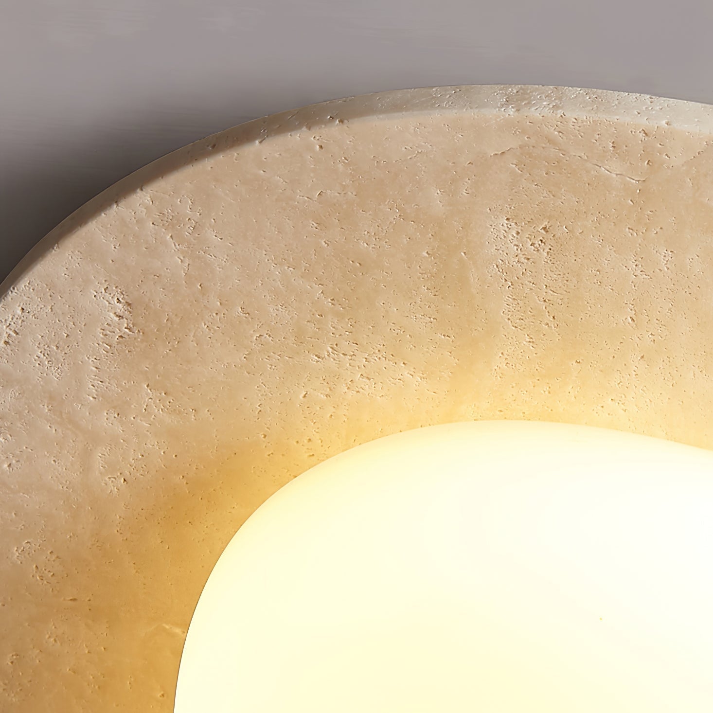 Arone Natuursteen Plafondlamp