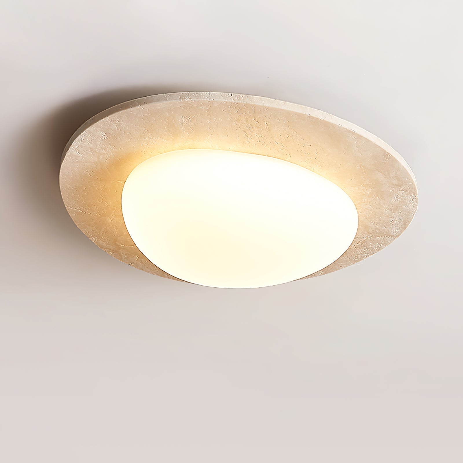 Arone Natuursteen Plafondlamp