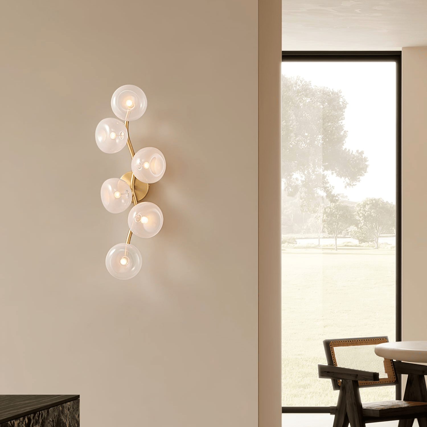 Aurovine Wandlamp