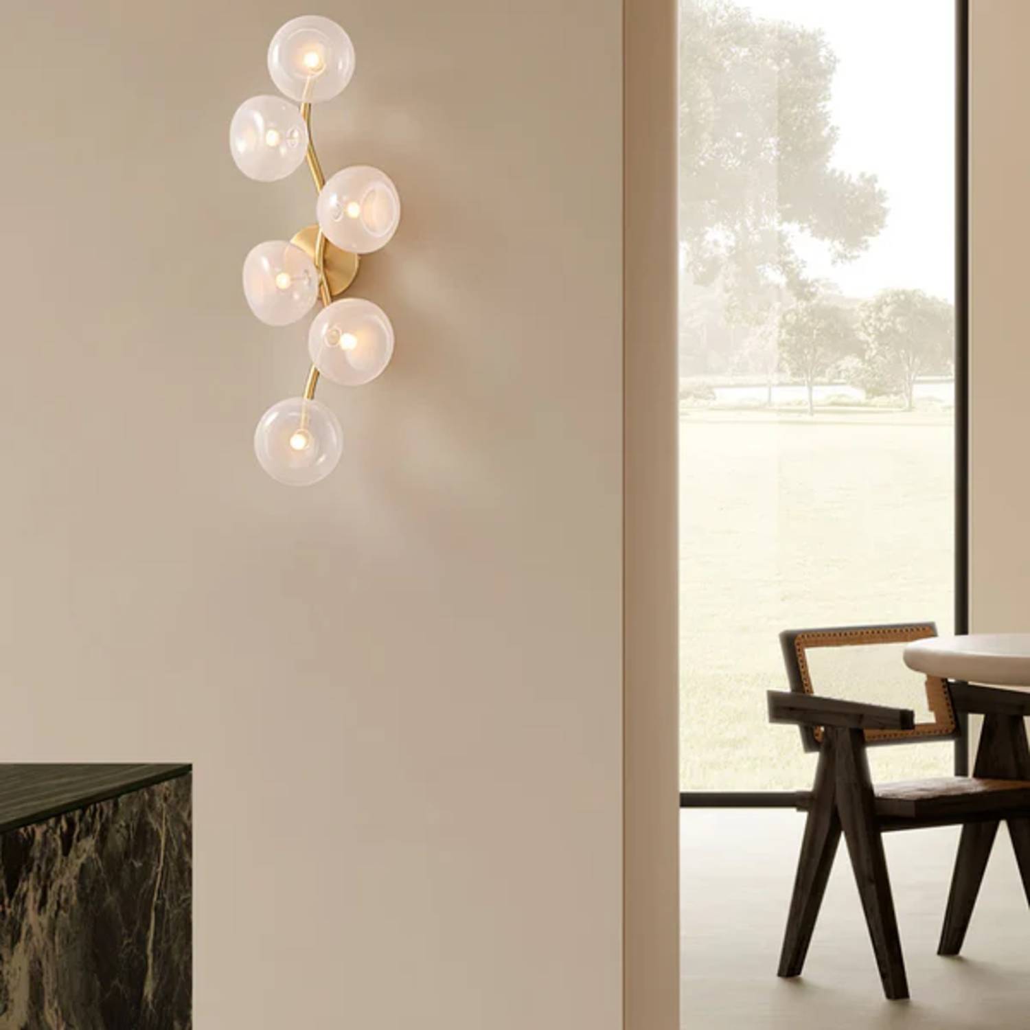 Aurovine Wandlamp