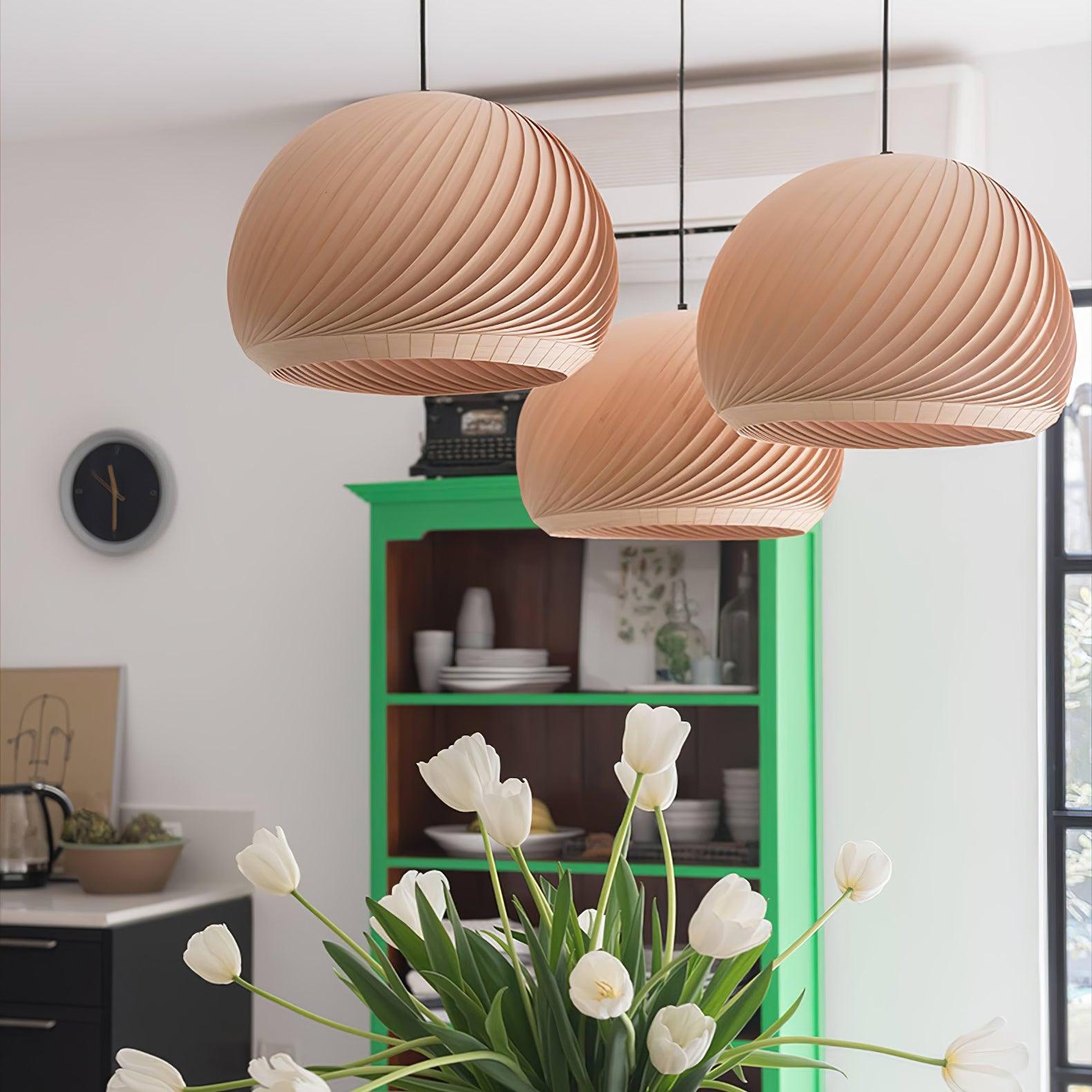 Auroze Houten Hanglamp