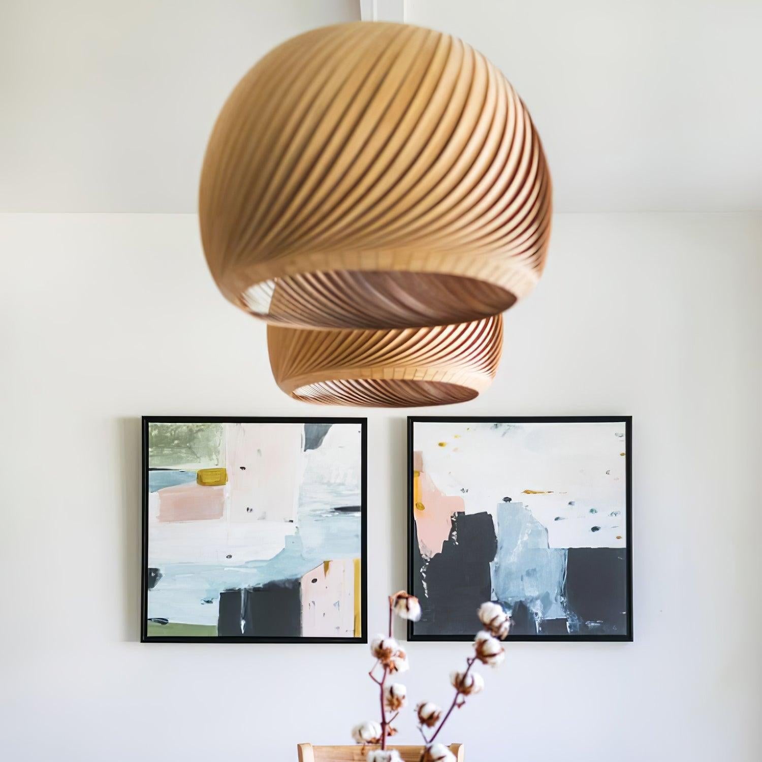 Auroze Houten Hanglamp