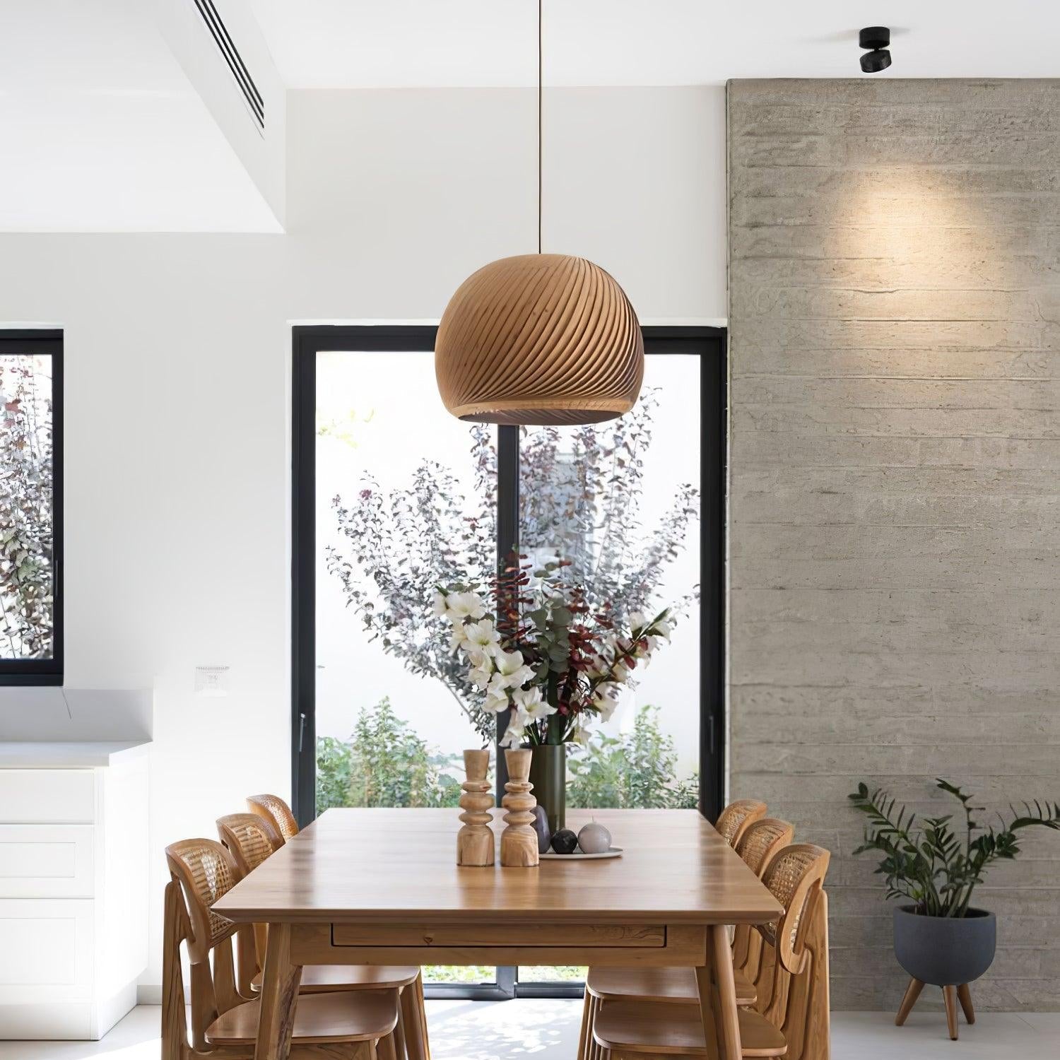 Auroze Houten Hanglamp