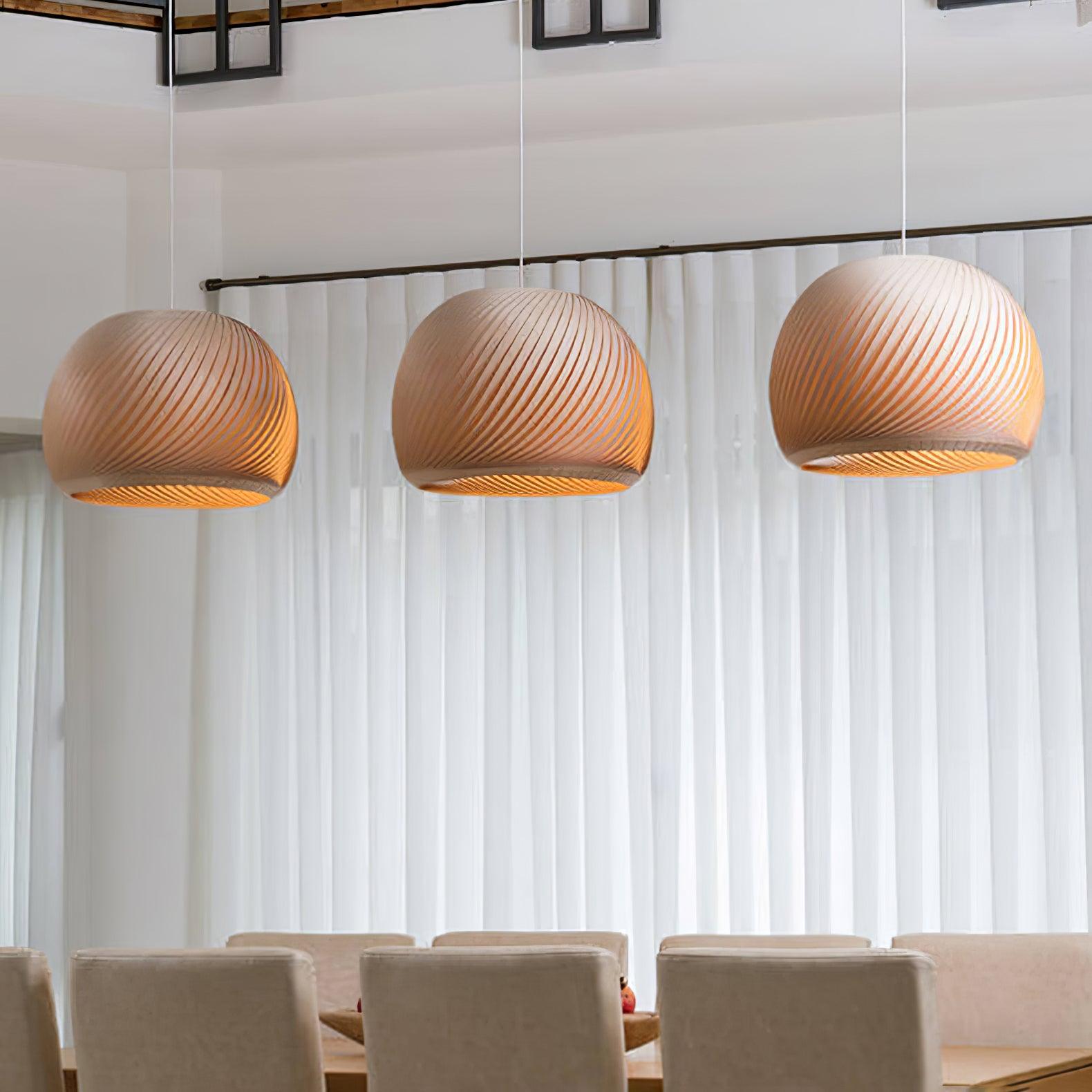 Auroze Houten Hanglamp