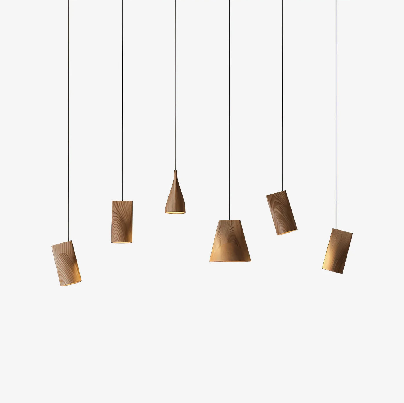 Dellse Houten Hanglamp
