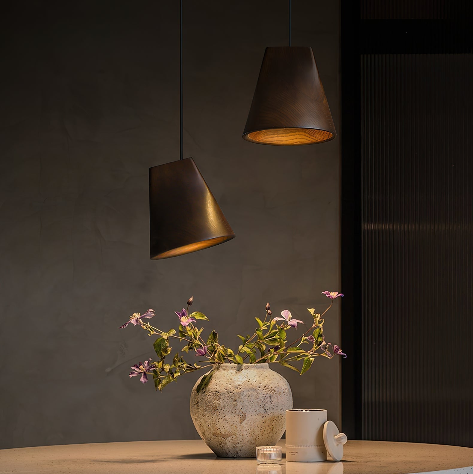 Dellse Houten Hanglamp