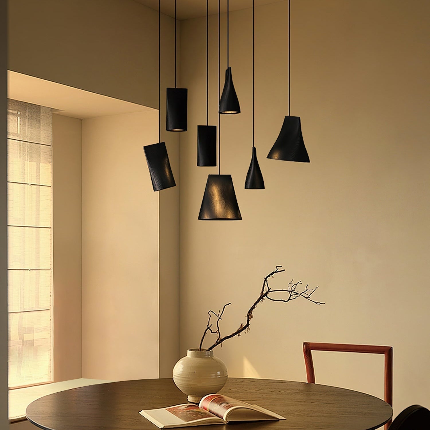 Dellse Houten Hanglamp