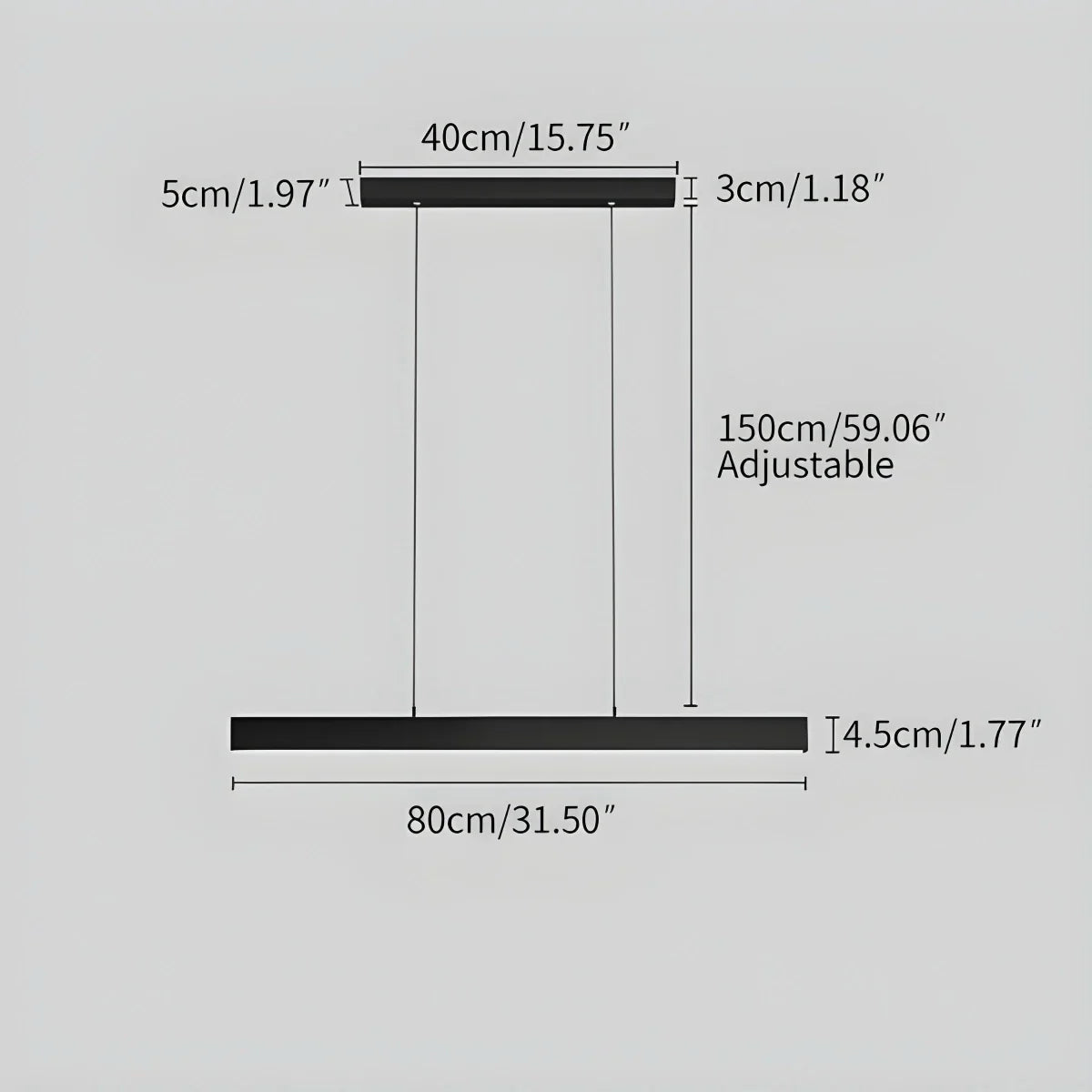 Ceylano Lineaire Hanglamp