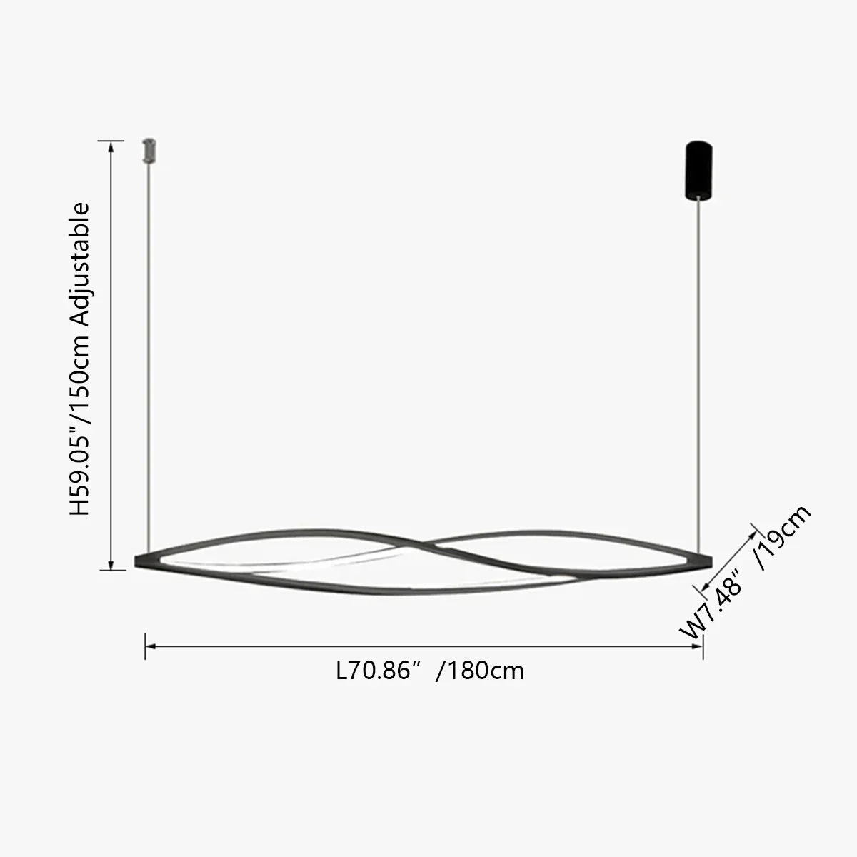 Tylon Twist Hanglamp