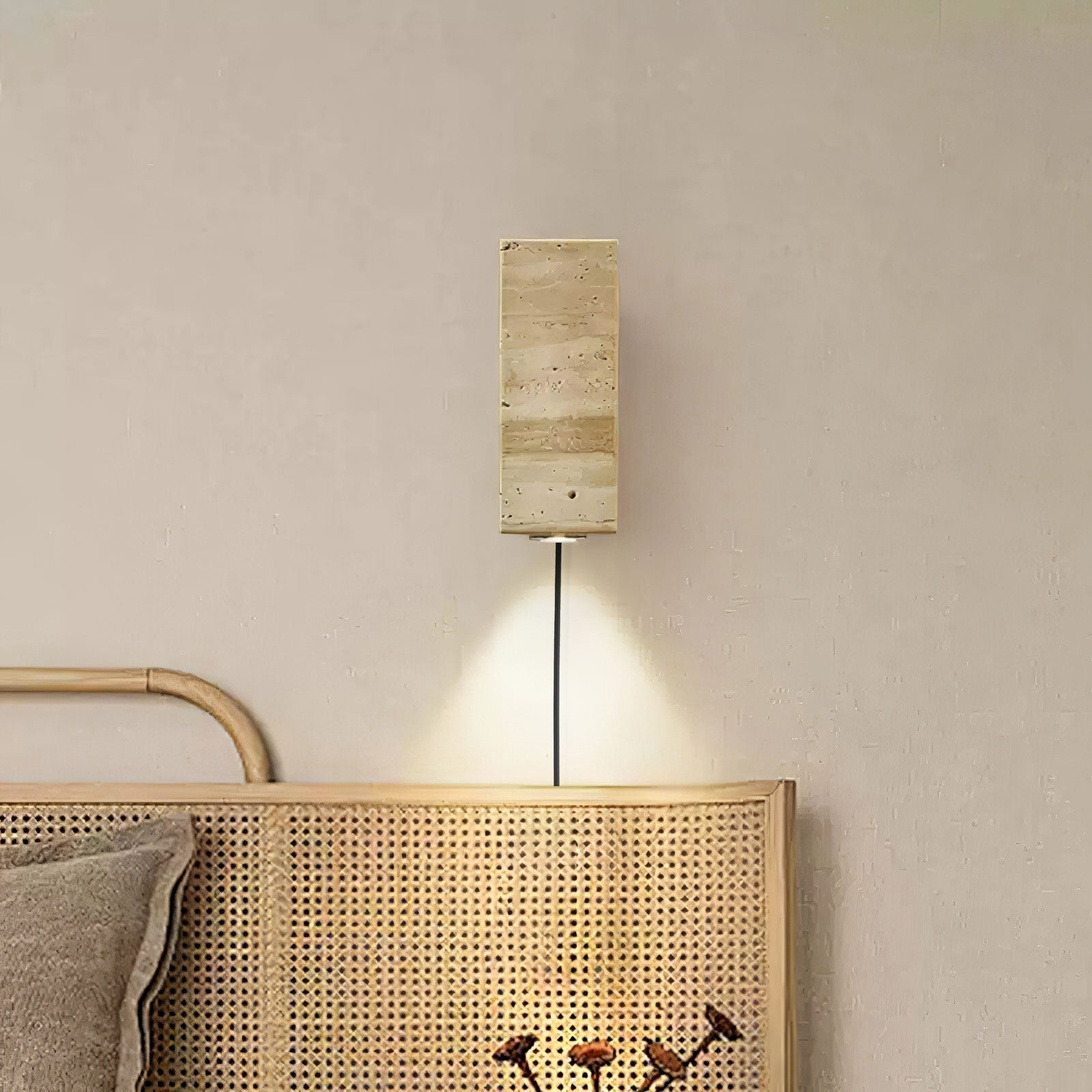 Belon Travertijnen Wandlamp