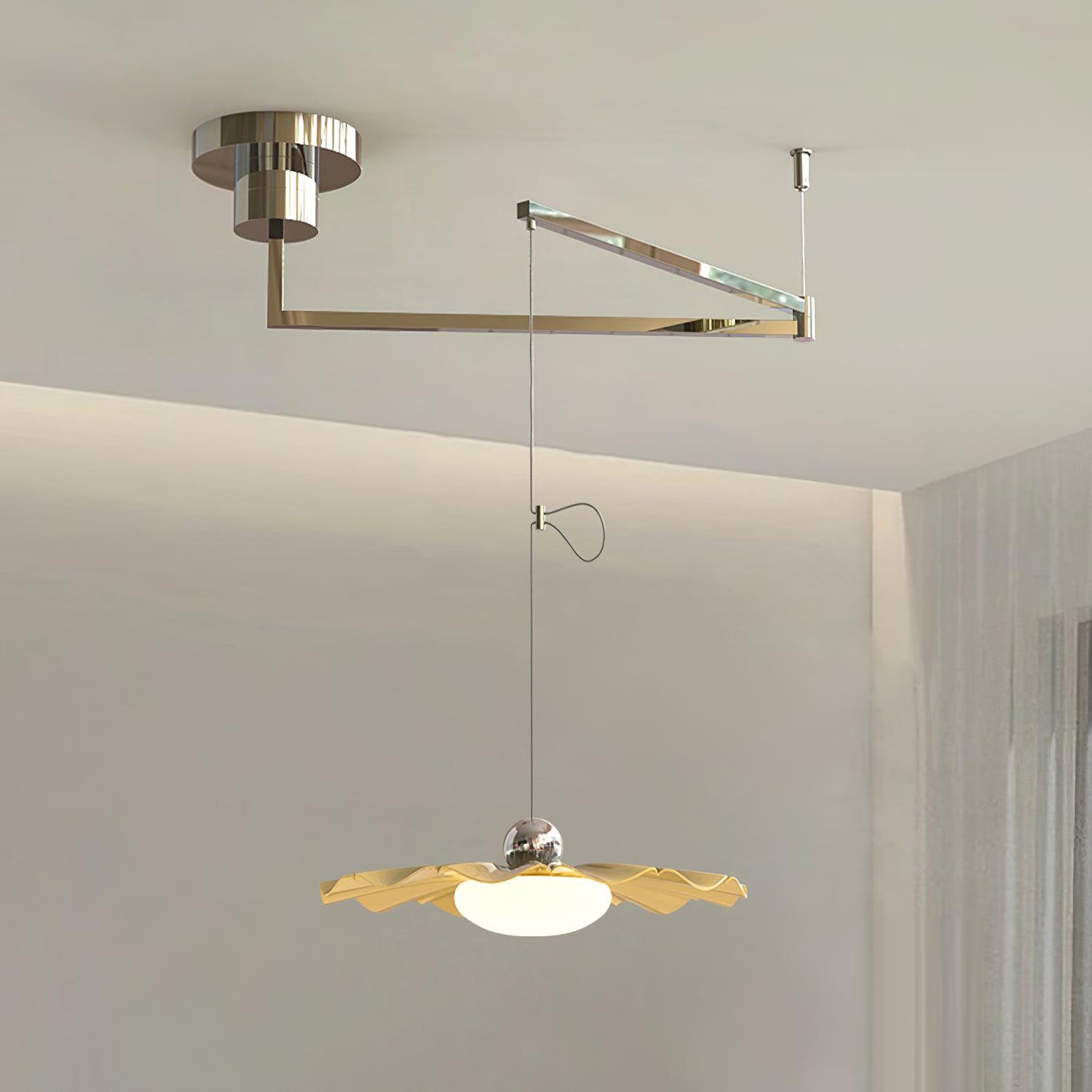Bloze Flower Swing Arm Hanglamp