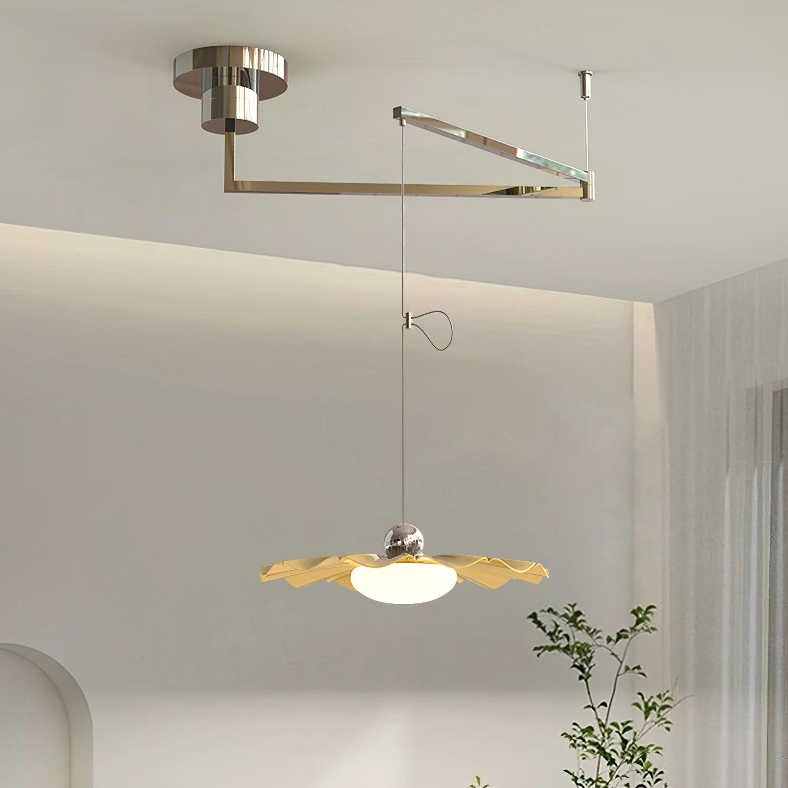 Bloze Flower Swing Arm Hanglamp