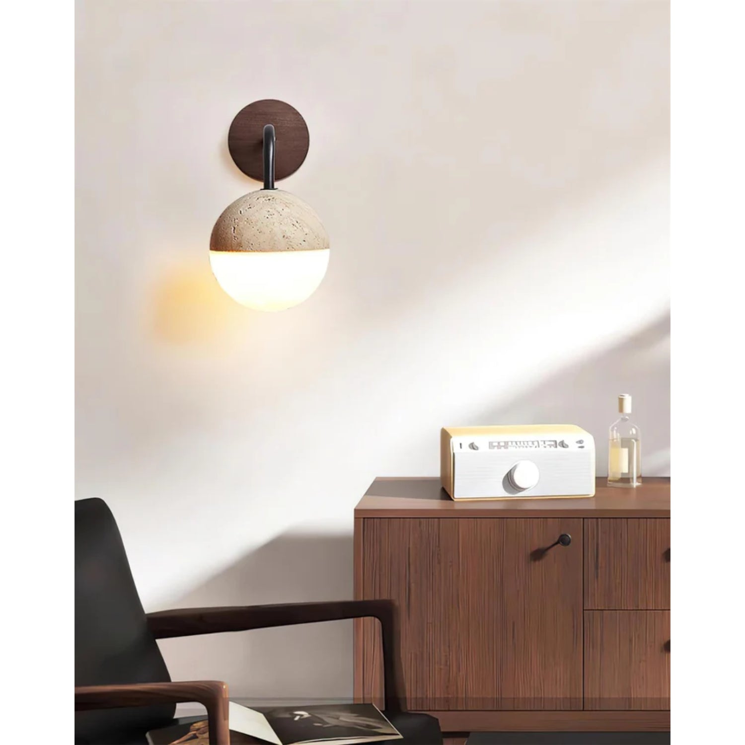 Boilin Natuursteen Wandlamp