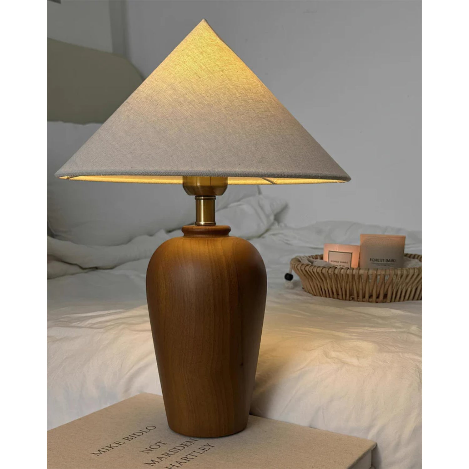 Brevo Houten Tafellamp