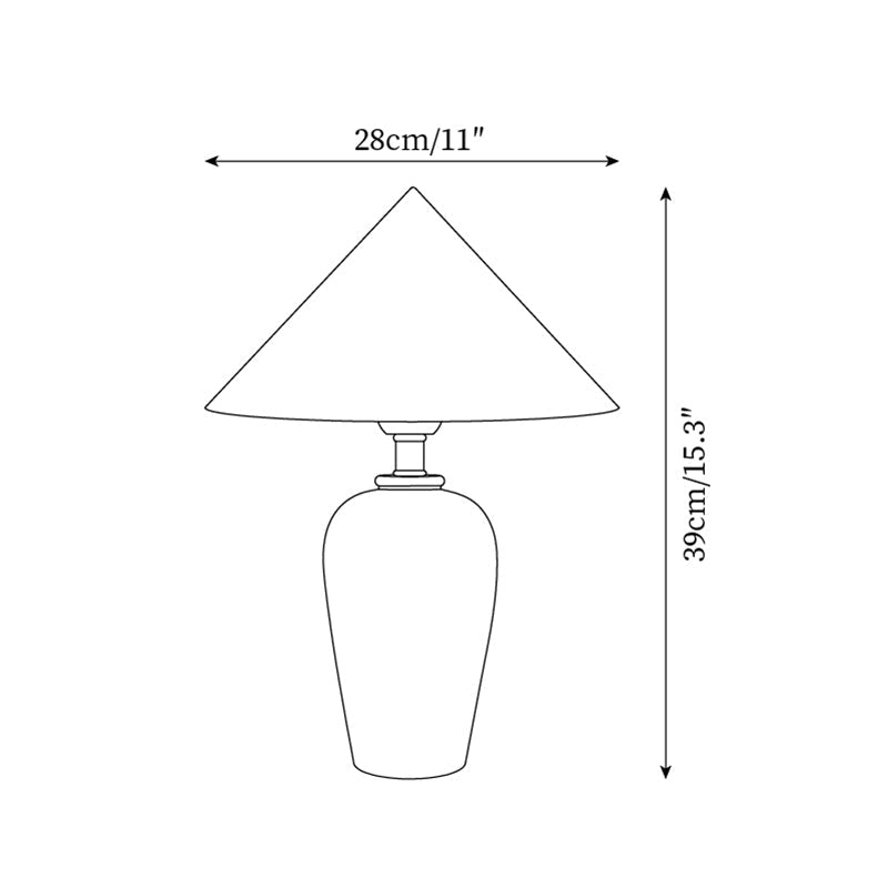 Brevo Houten Tafellamp