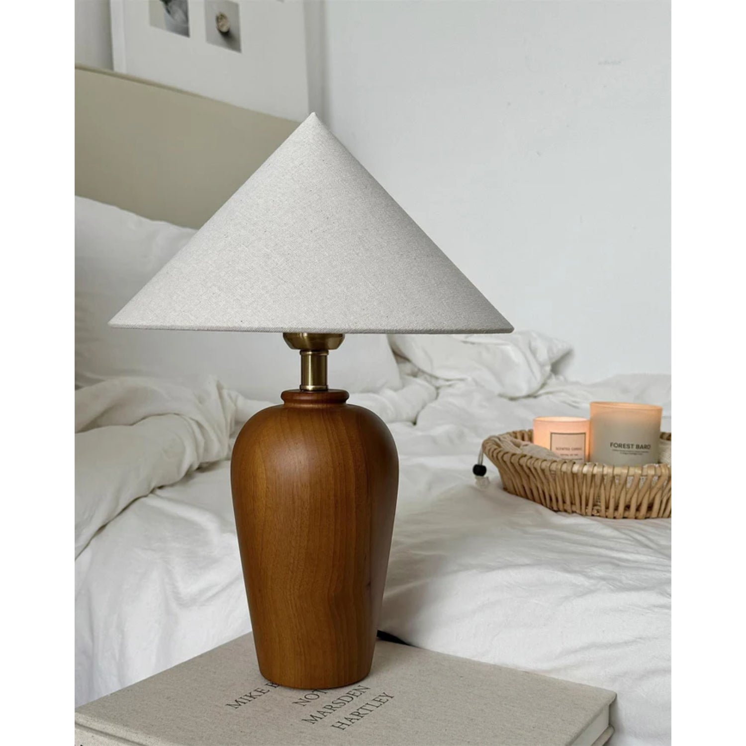 Brevo Houten Tafellamp