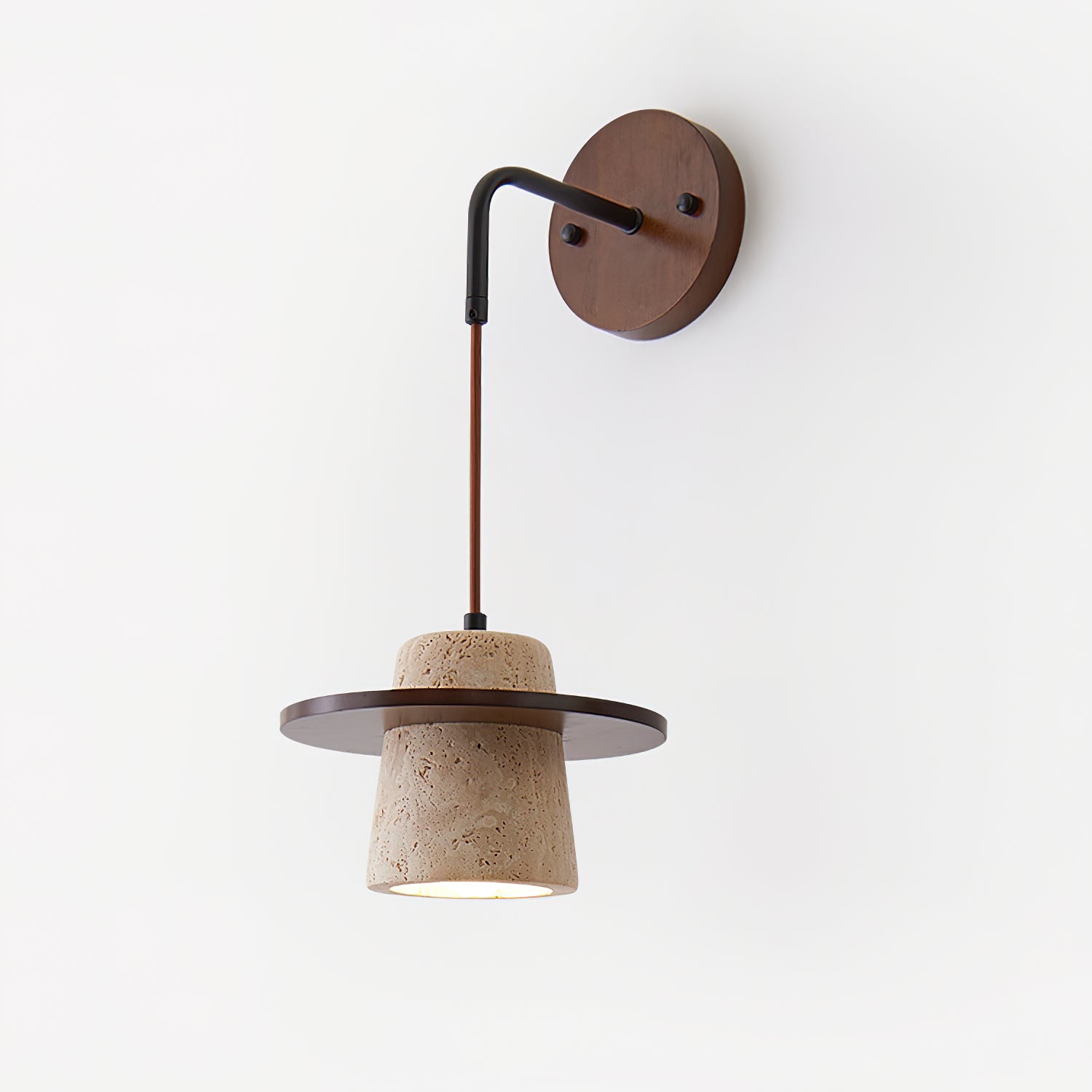 Mismon Natuursteen Wandlamp