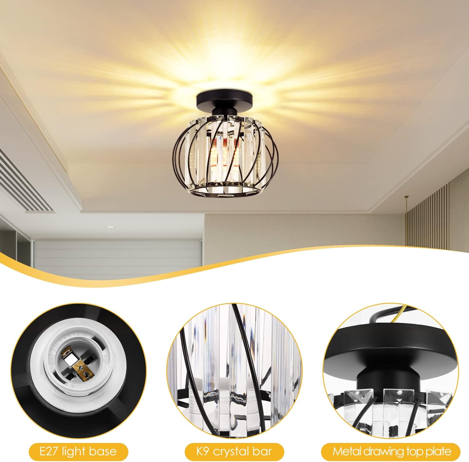 Cazzon Luxe Plafondlamp