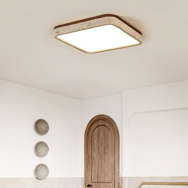 Colemis Travertijnen Plafondlamp