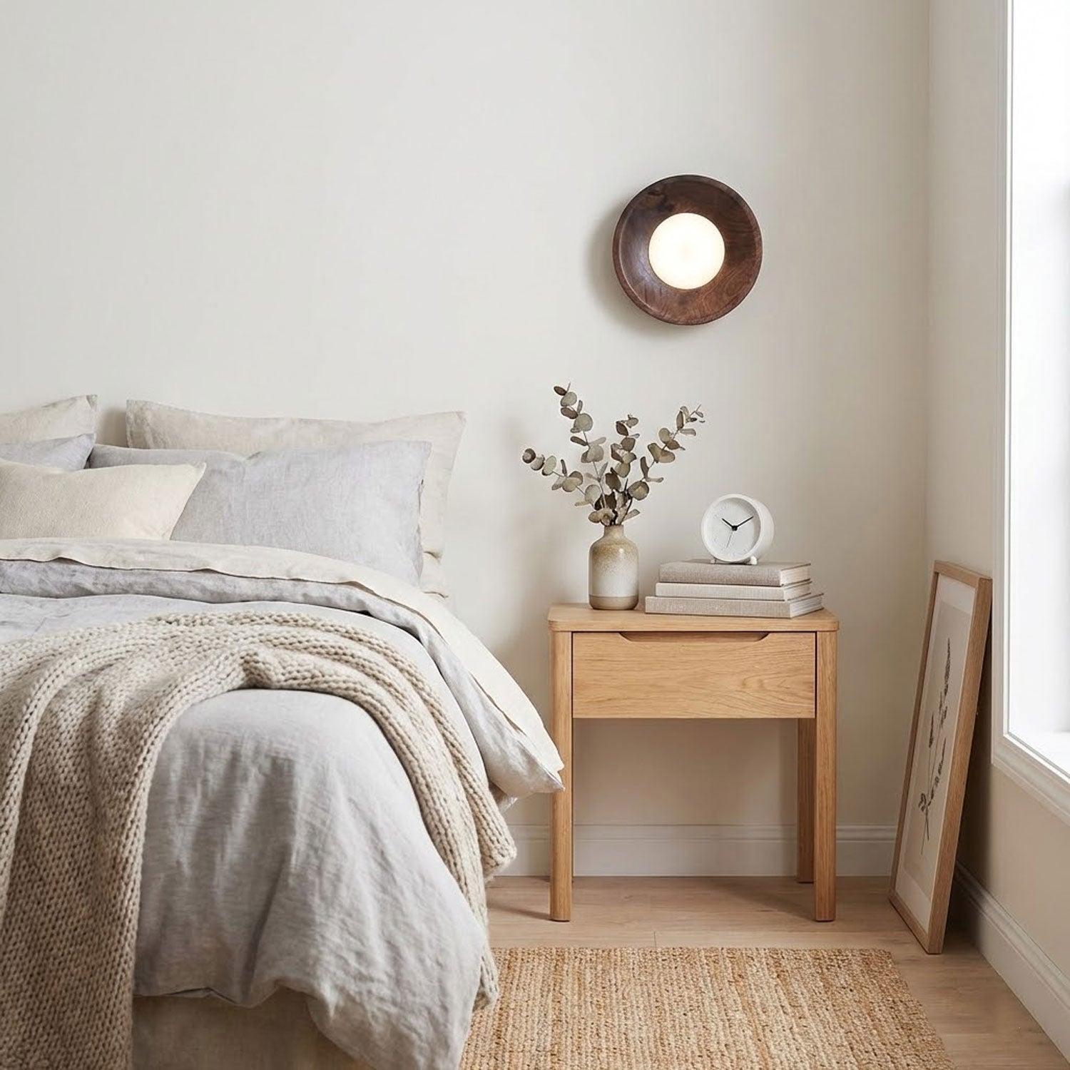 Cobell Houten Wandlamp