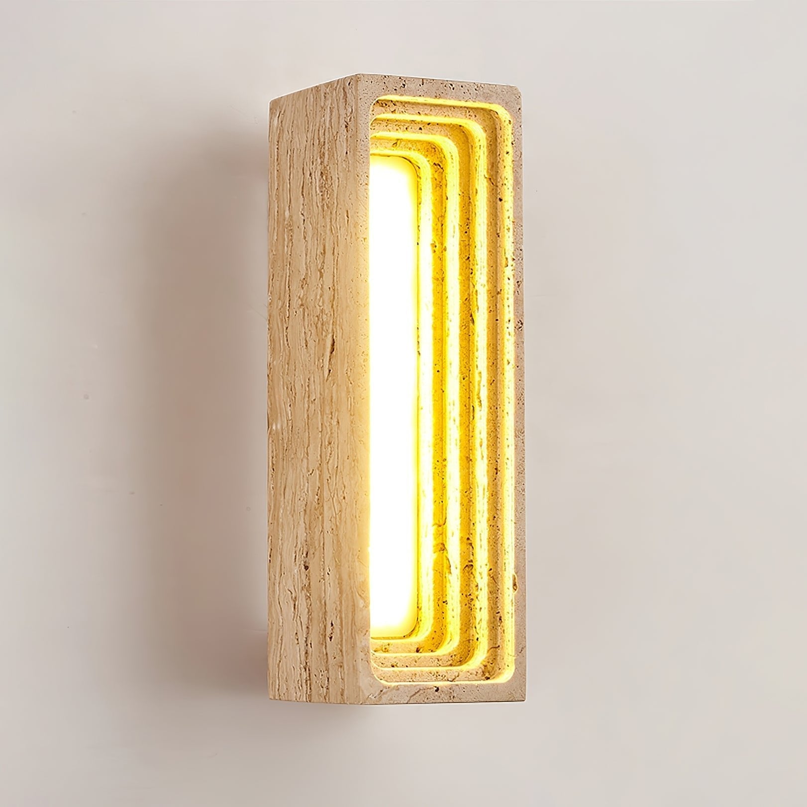 Cemiyo Travertijn Wandlamp