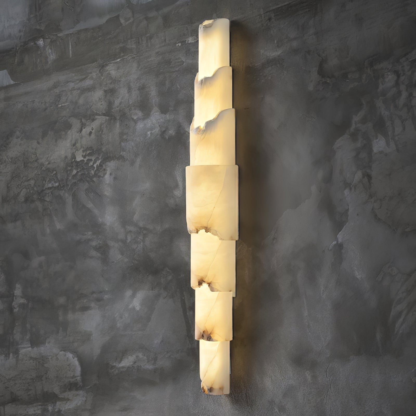 Temiyzo Gelaagde Albasten Wandlamp