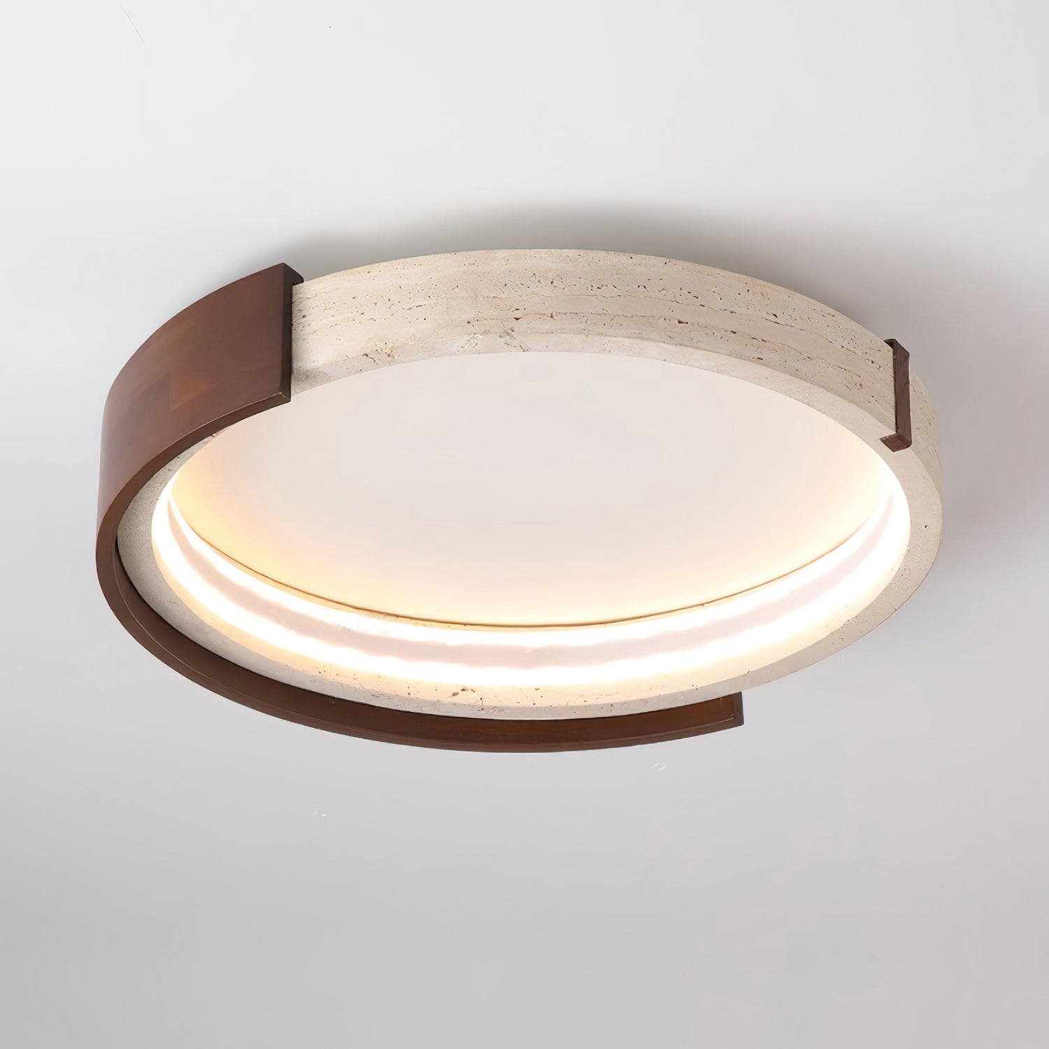 Cireqon Natuursteen Plafondlamp
