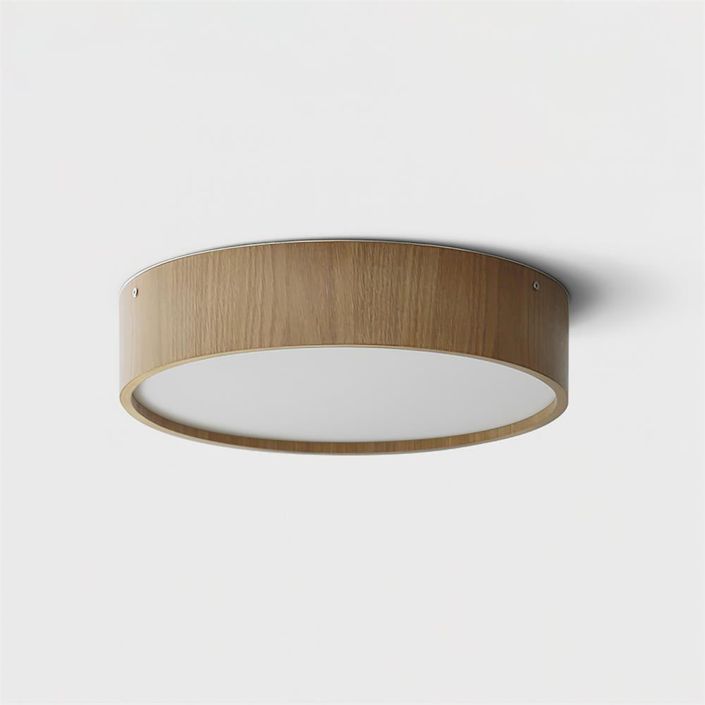 Clazo Houten Japandi Stijl Plafondlamp