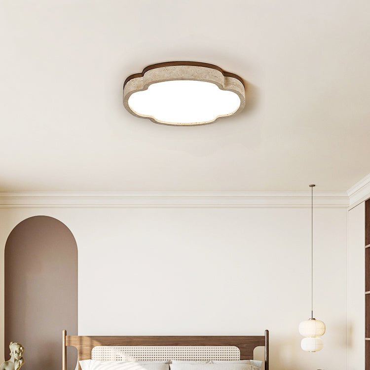 Couzo Travertijnen Wolkvorm Plafondlamp