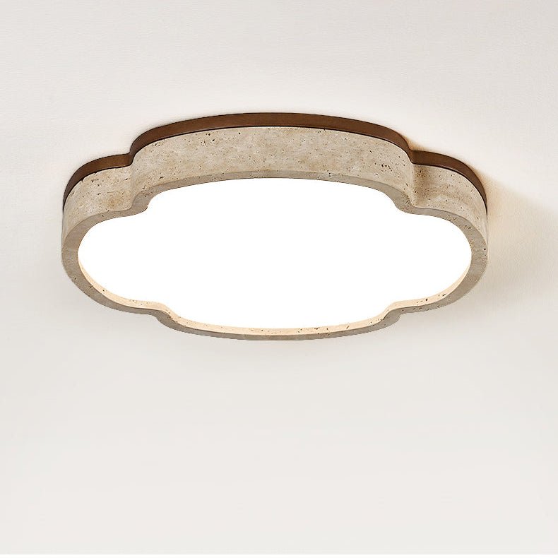 Couzo Travertijnen Wolkvorm Plafondlamp