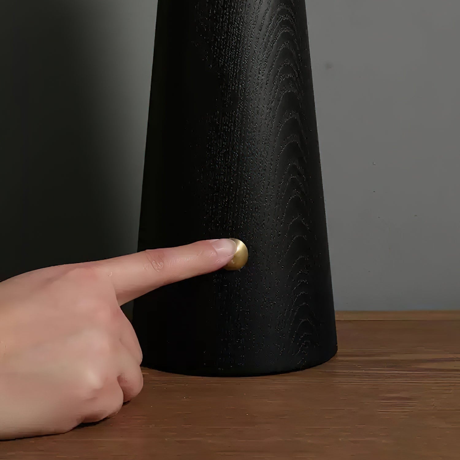 Mooshy Houten Tafellamp