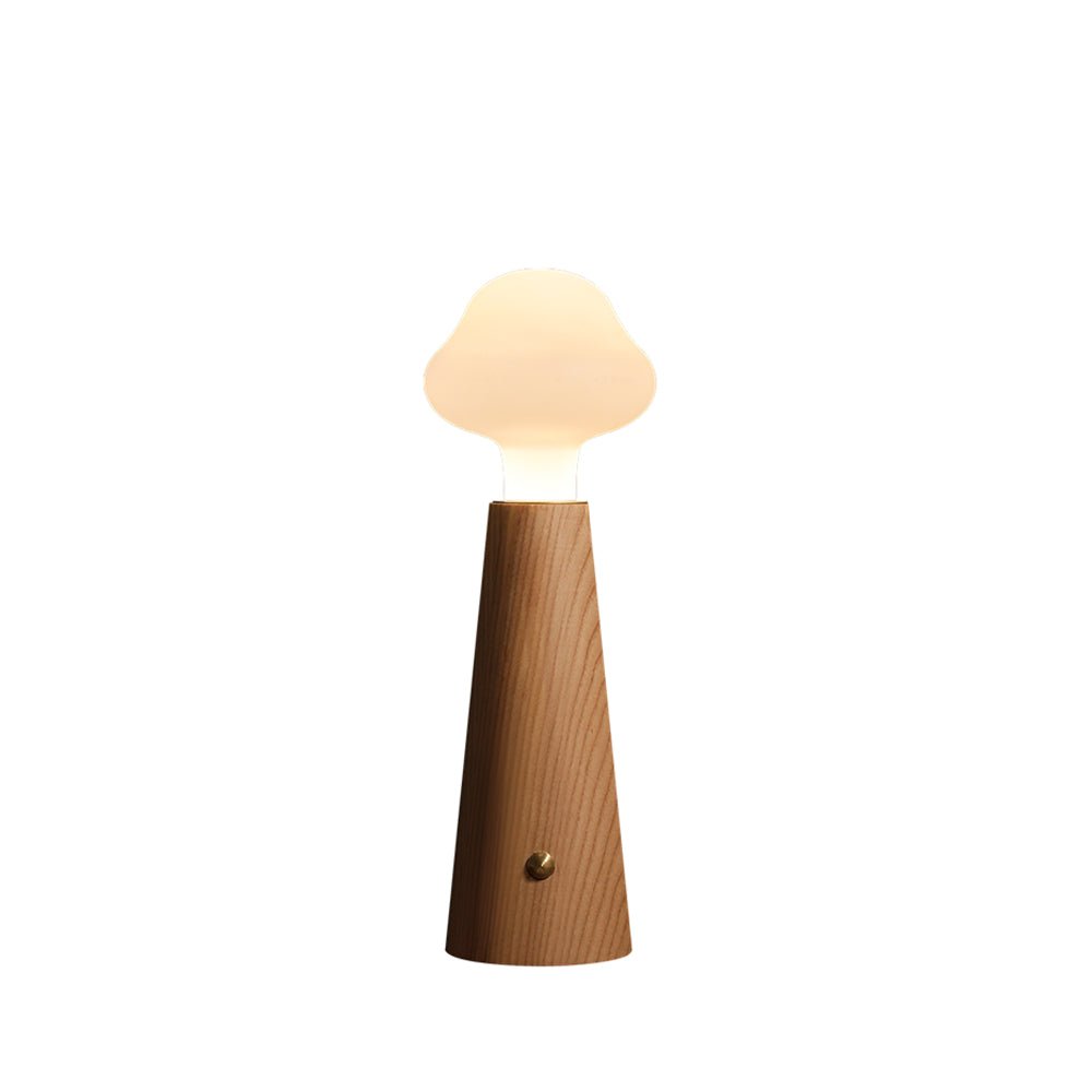 Mooshy Houten Tafellamp