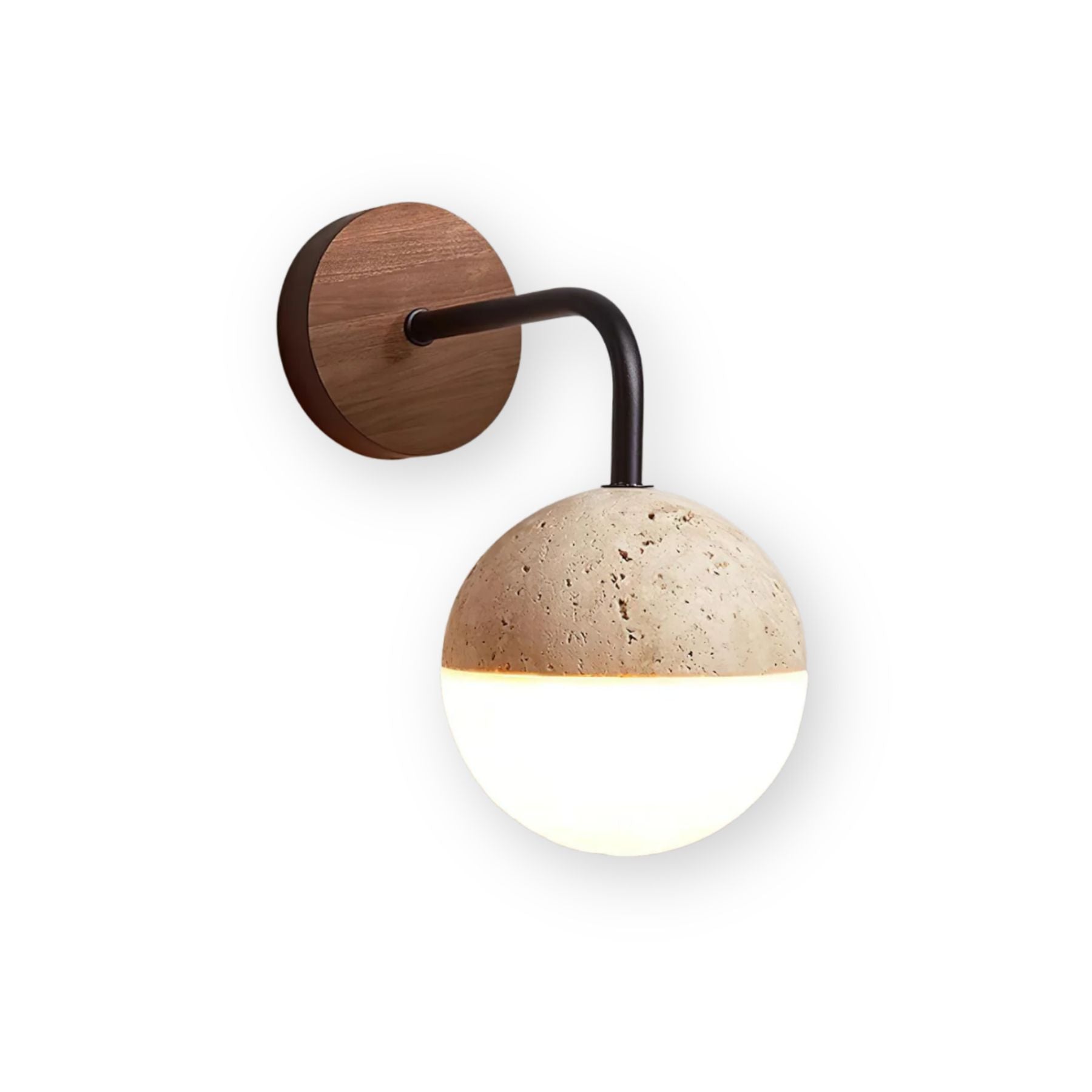 Boilin Natuursteen Wandlamp