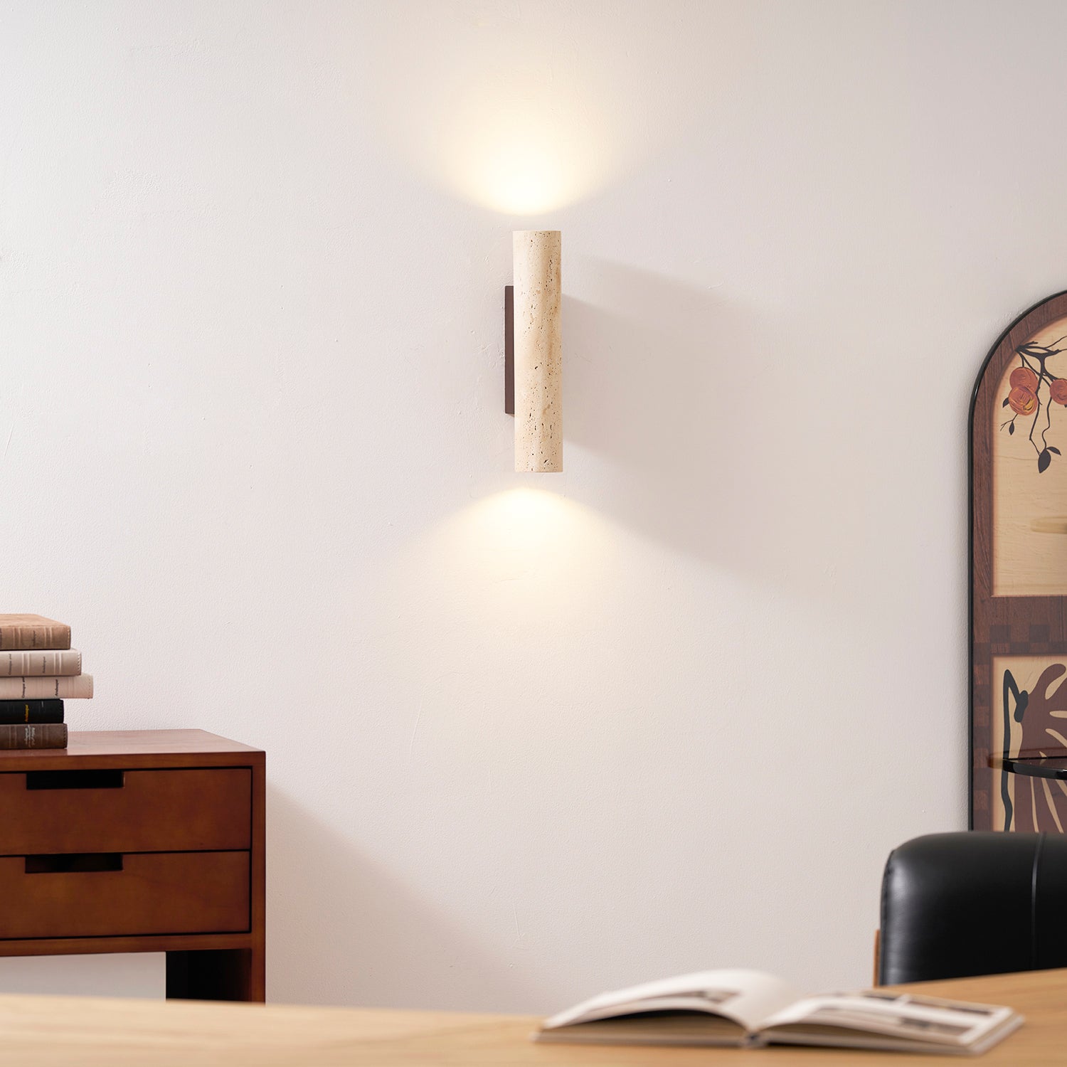 Someysa Travertijnen Wandlamp