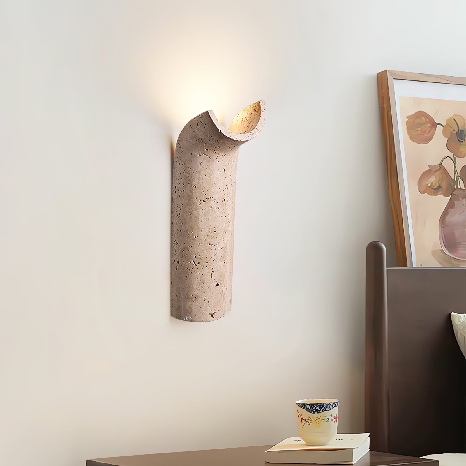 Coferis Natuursteen Wandlamp