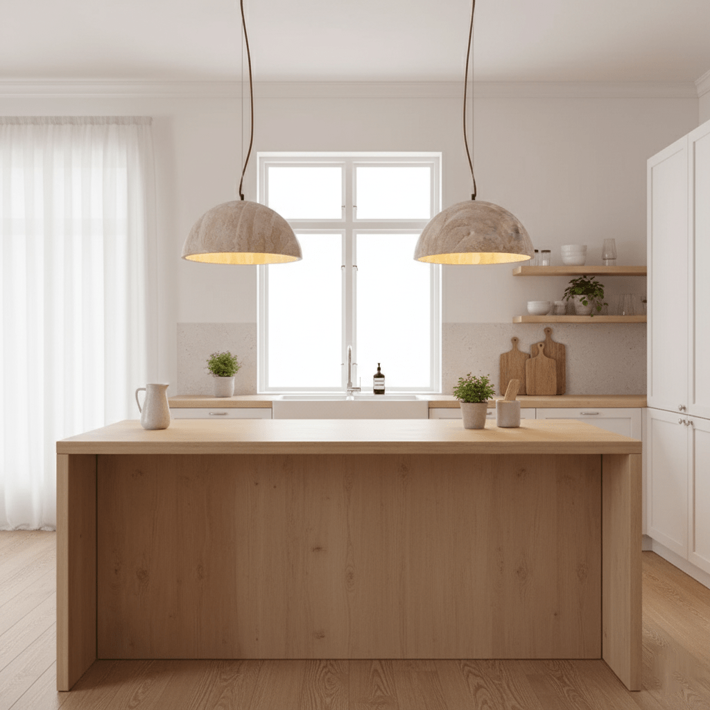 Meresci Natuursteen Hanglamp