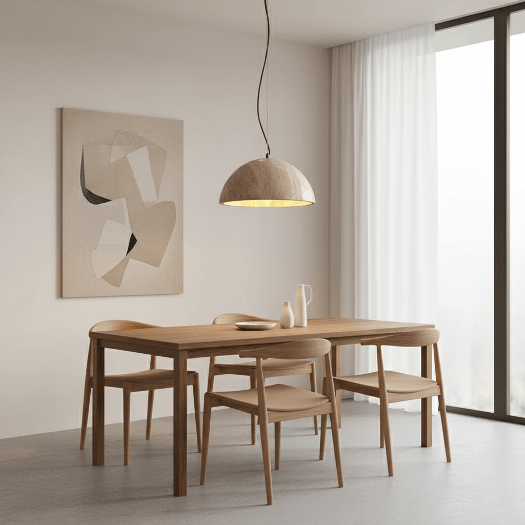 Meresci Natuursteen Hanglamp