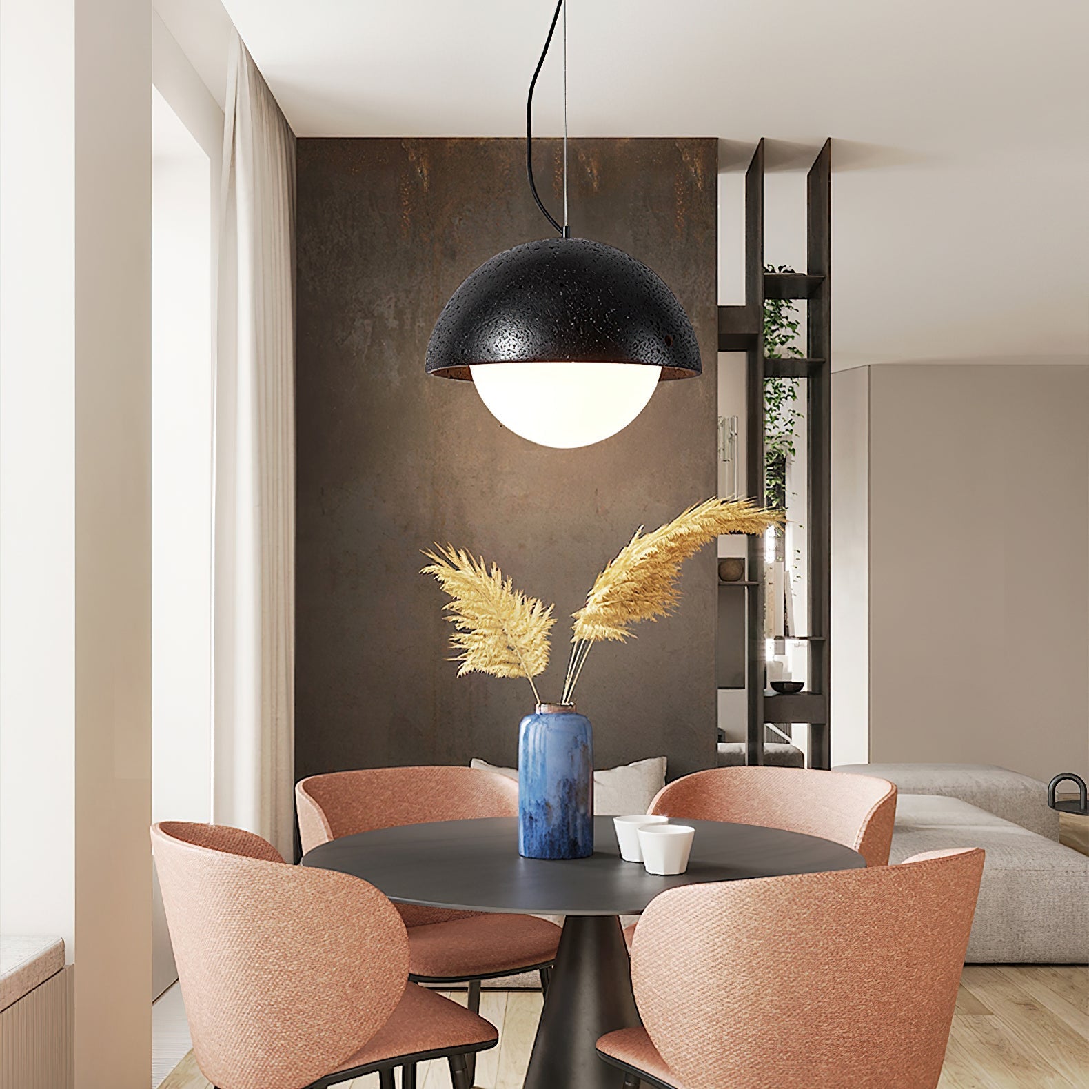 Meresci Natuursteen Hanglamp