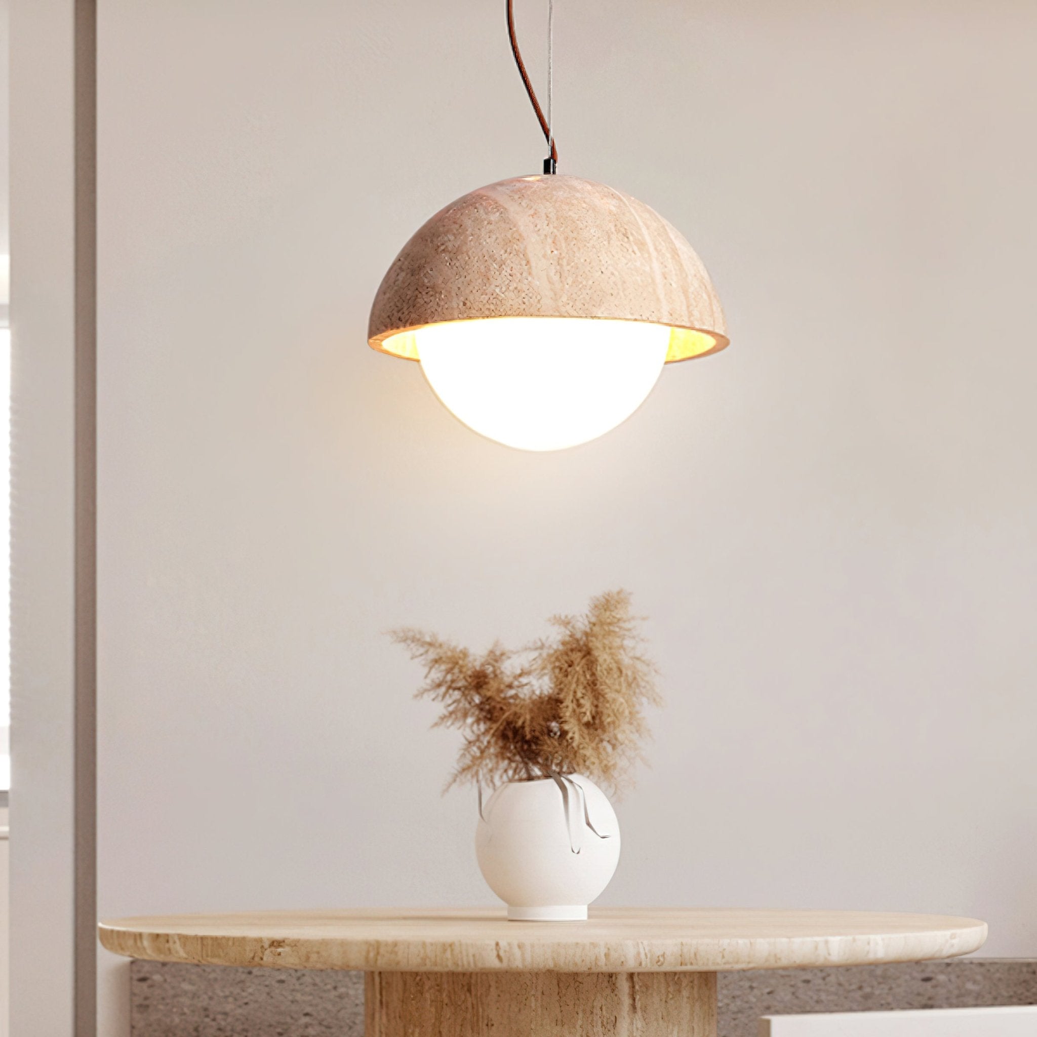 Meresci Natuursteen Hanglamp