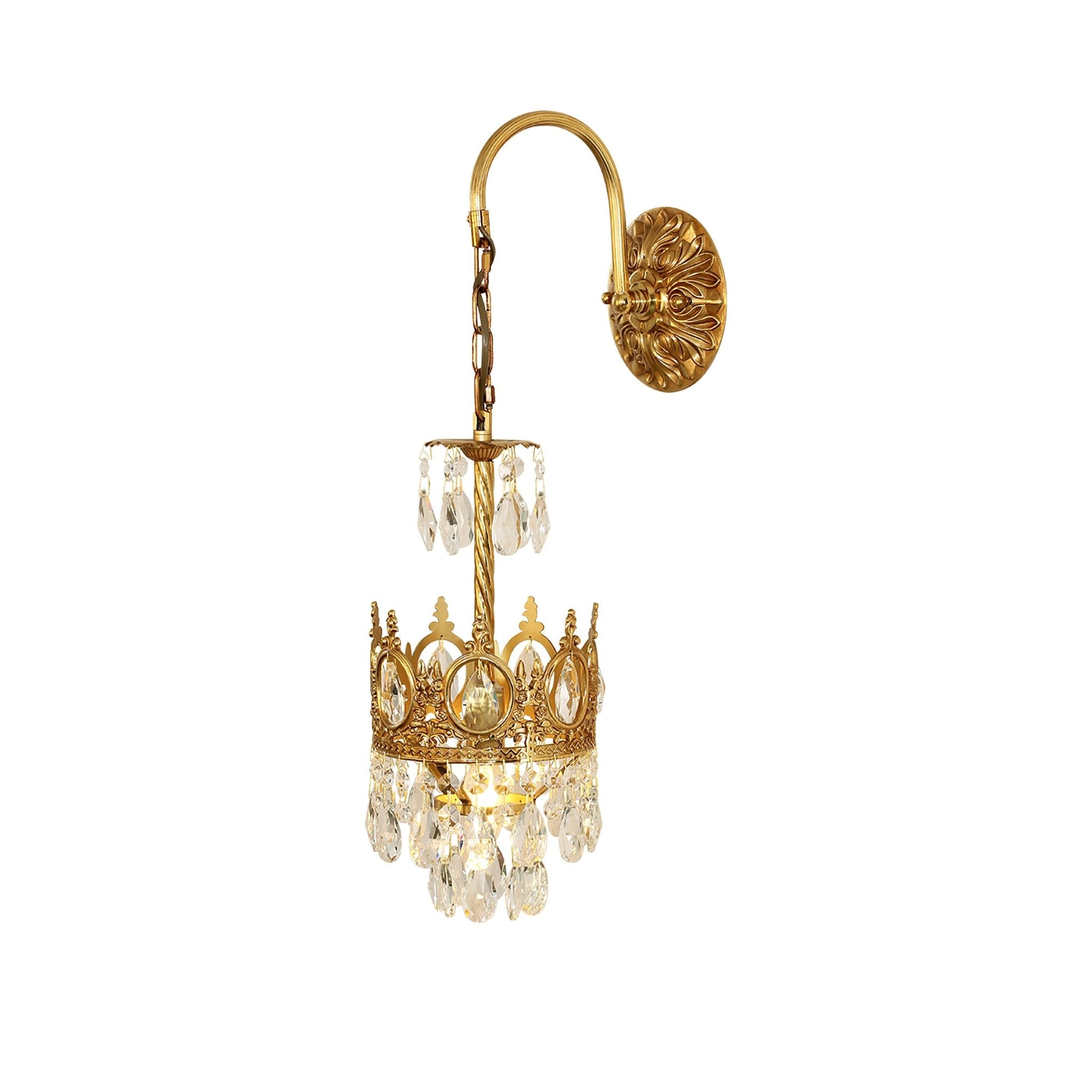 Qelin Kristallen Kroon Wandlamp
