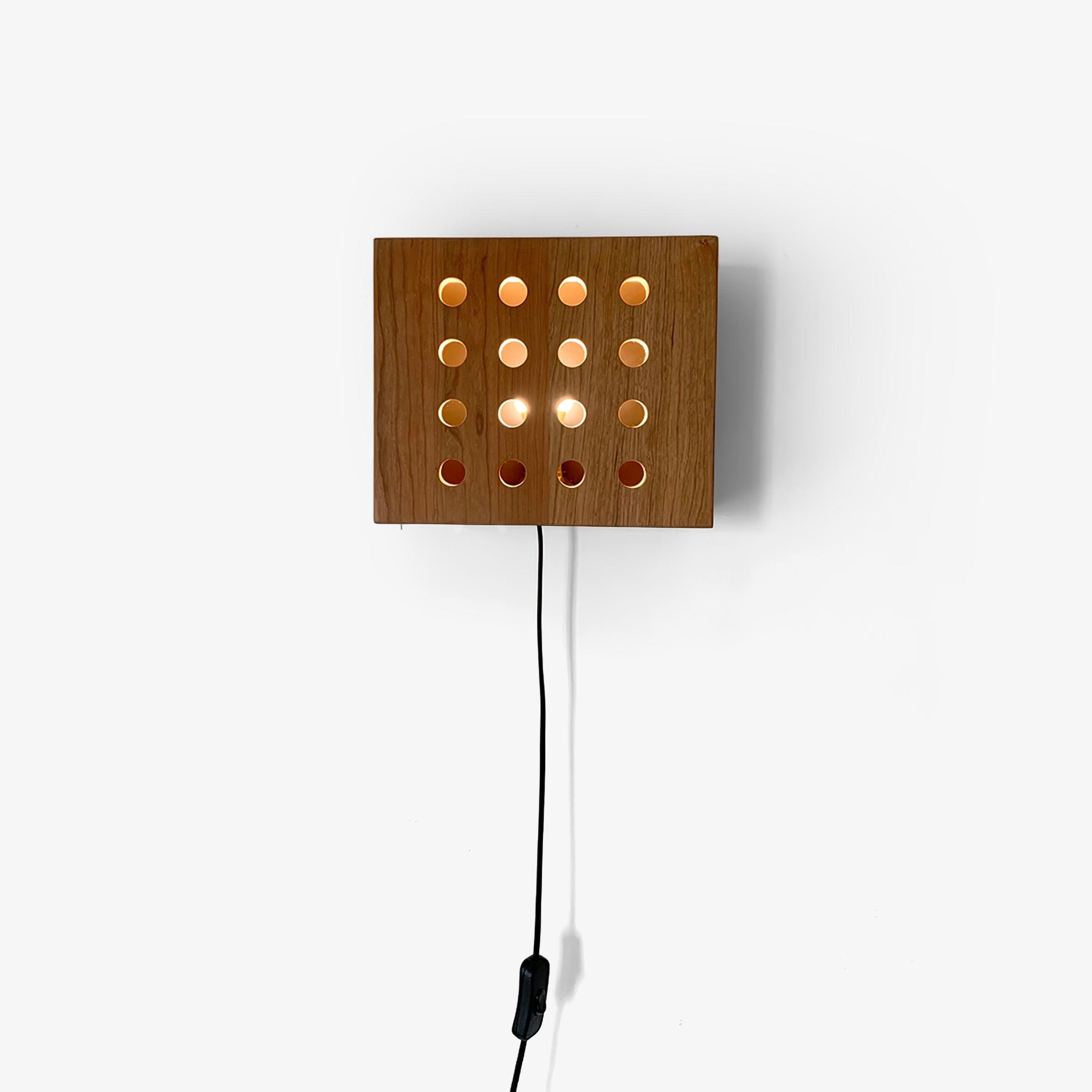 Selmo Houten Wandlamp