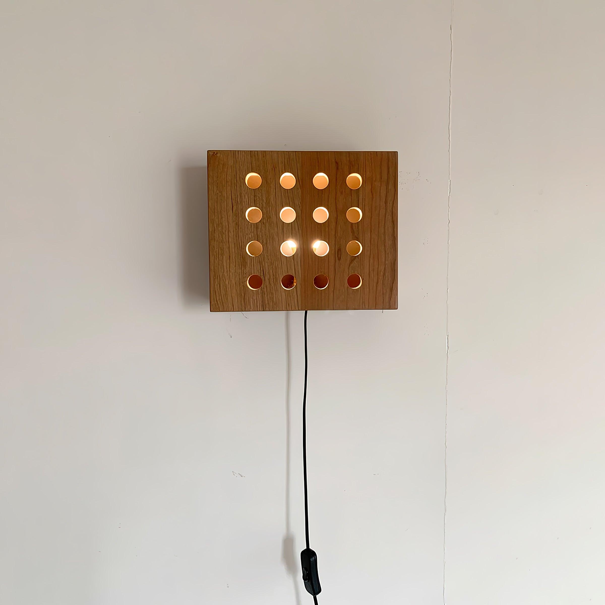 Selmo Houten Wandlamp