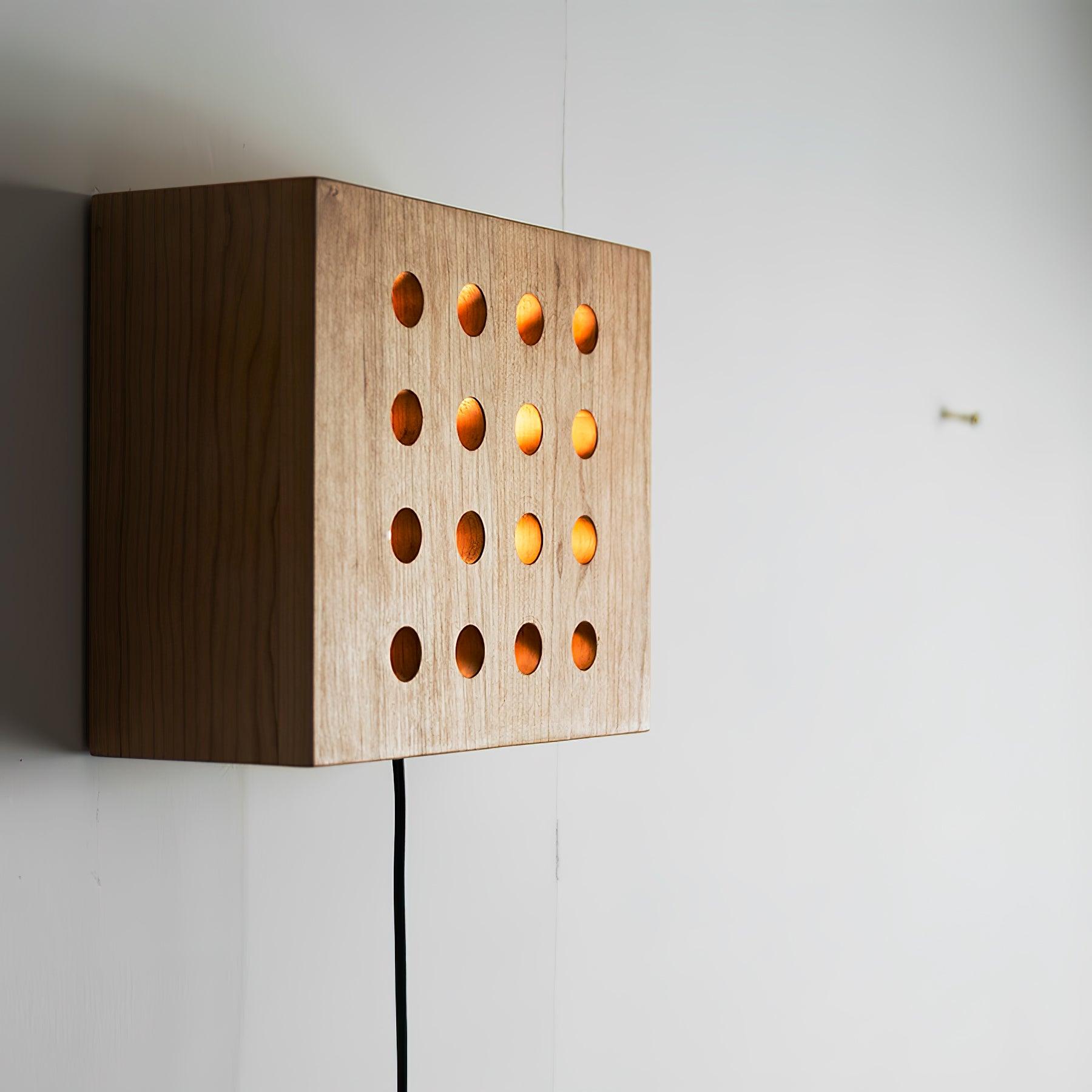 Selmo Houten Wandlamp